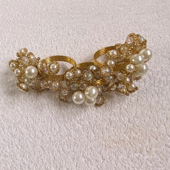 3 Napkin Rings - Picture 1 of 4